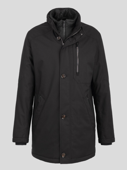 Parka Rain Series Noir Bugatti Grande Taille