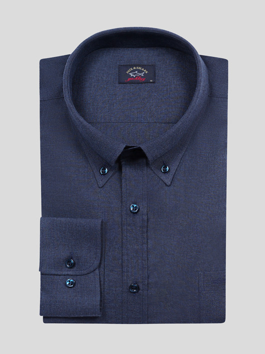 Chemise Homme Collusion En Flanelle Légère, Taille 2XL, Manches Longues, Modèle E390 (occasion Très Bon état)