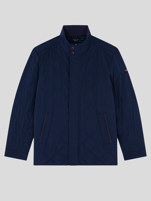 Veste Légère Paul & Shark Homme – Taille L – Bleue à Capuche Cachée – Occasion Très Bon état