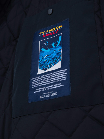 Parka Noir Typhoon Paul & Shark Grande Taille