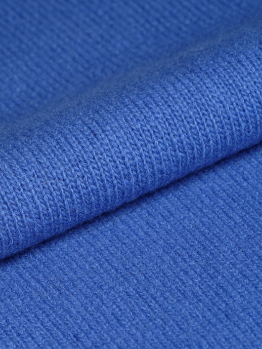 Pull Lambswool Como Col V Bleu Capel Grande Taille homme grande taille - Capelstore