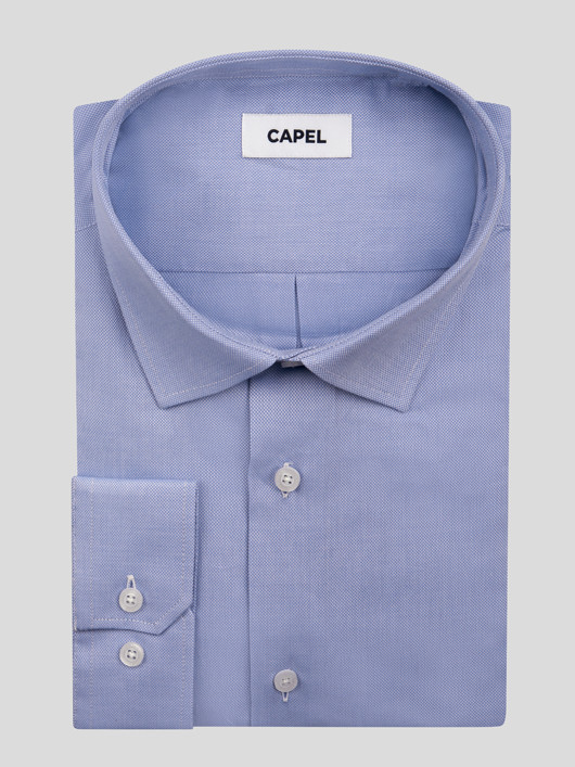 Chemise Faux Uni Max Capel Grande Taille  homme grande taille - Capelstore