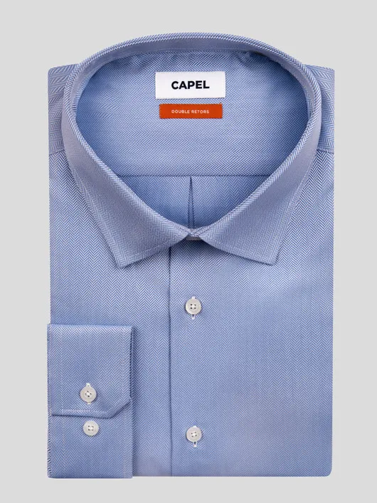 Chemise Double Retors Max Capel Grande Taille  homme grande taille - Capelstore