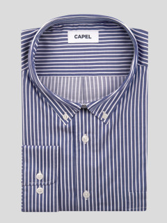 Chemise Rayures Ralph/leo Capel Grande Taille  homme grande taille - Capelstore
