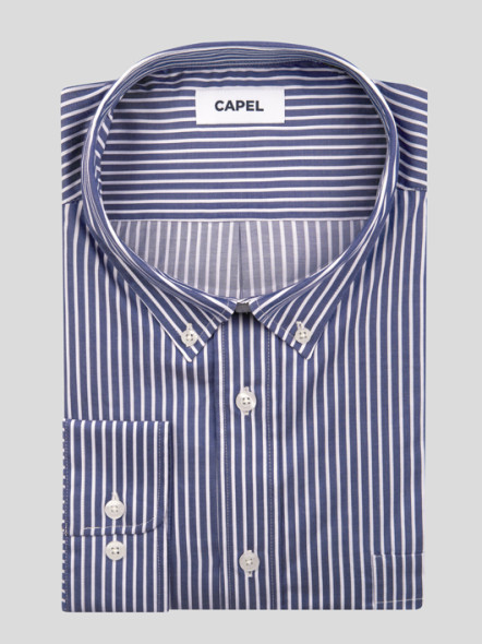 Chemise Rayures Ralph Capel Grande Taille