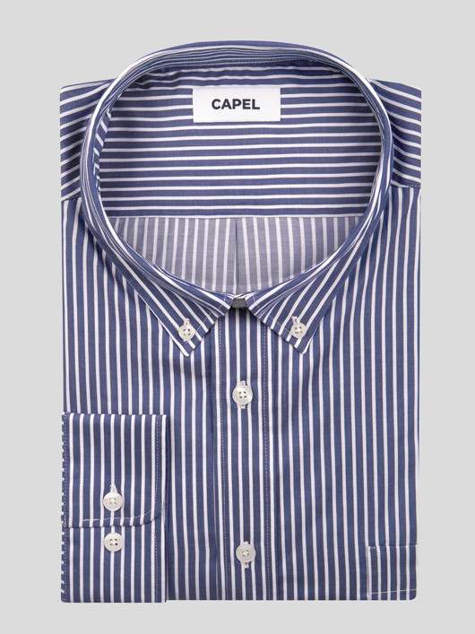 Chemise Rayures Ralph/leo Capel Grande Taille  homme grande taille - Capelstore