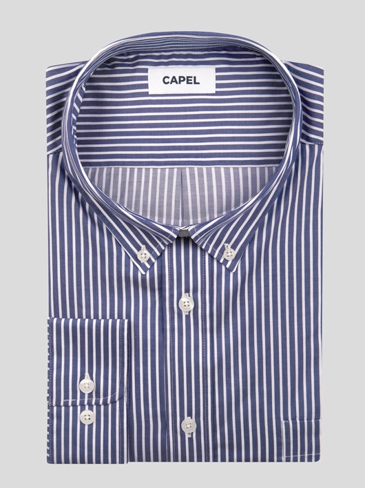 Chemise Rayures Ralph/leo Capel Grande Taille  homme grande taille - Capelstore