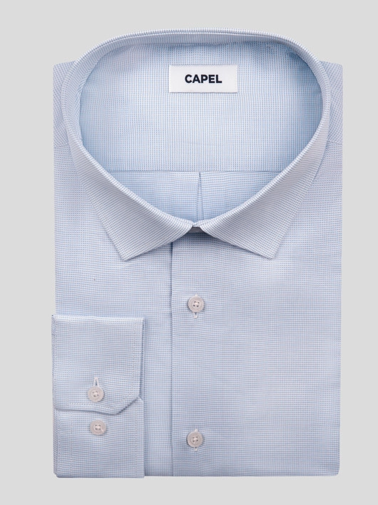 Chemise Max/leo Faux Uni Capel Grande Taille  homme grande taille - Capelstore