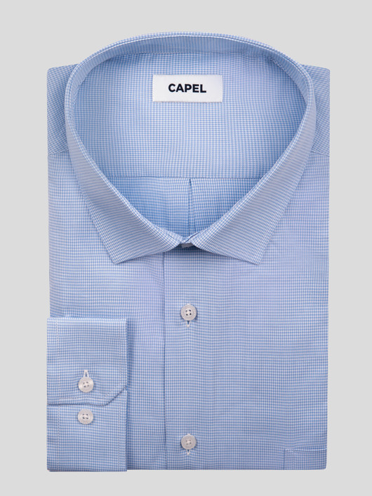Chemise Pied Poule Max P Capel Grande Taille  homme grande taille - Capelstore