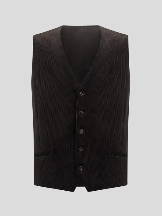 Gilet Velours Cotele Capel Grande Taille  homme grande taille - Capelstore