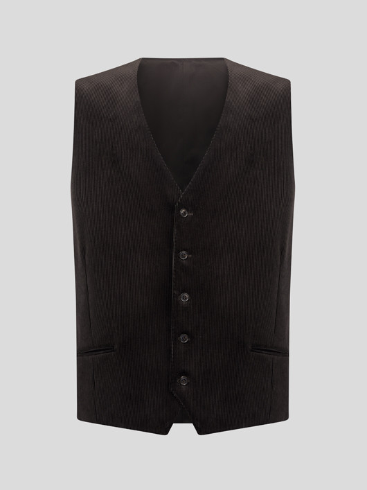 Gilet Velours Cotele Capel Grande Taille homme grande taille