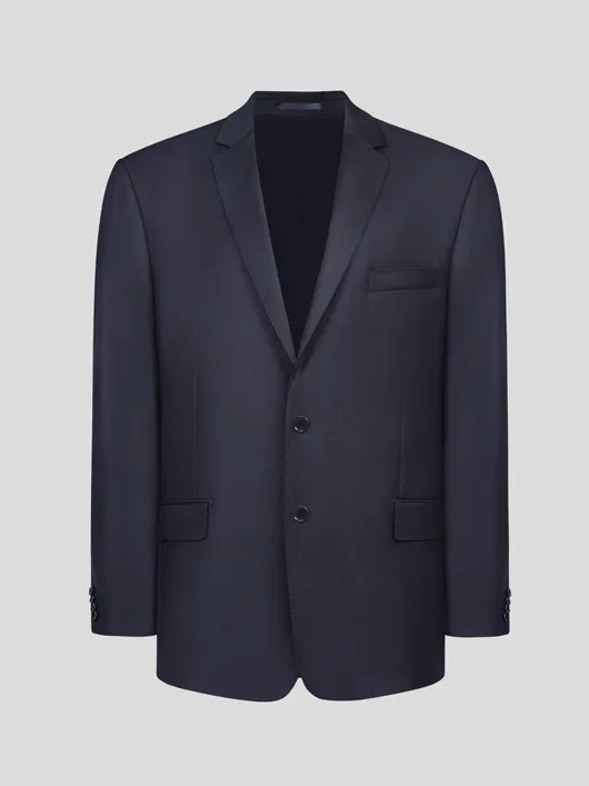 Veste de Costume Séparable Marine pour Homme Grands et Forts