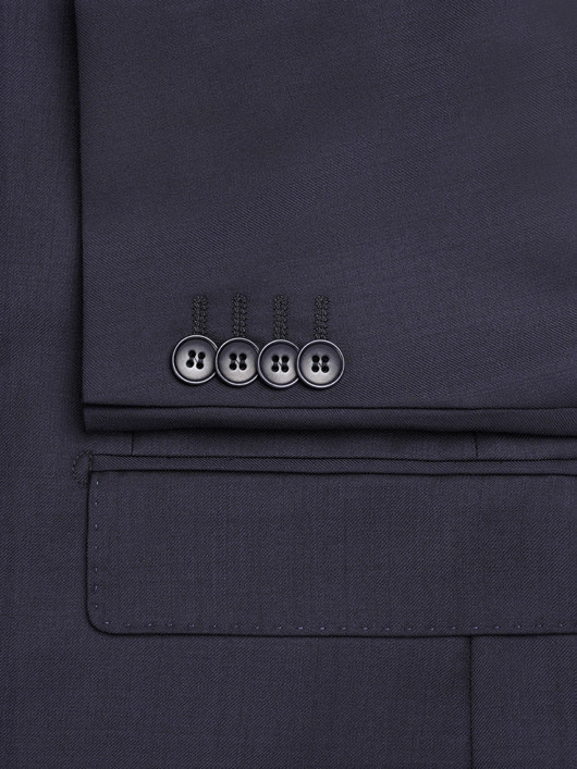 Veste de Costume Séparable Marine pour Homme Grands et Forts