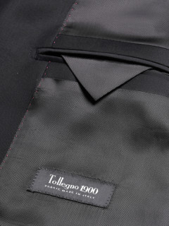 Veste de Costume Séparable Noire Grande Taille Homme