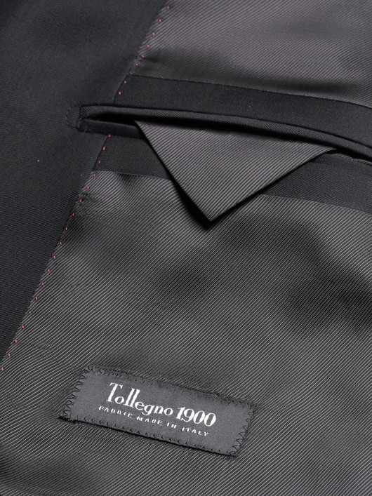 Veste de Costume Séparable Noire Grande Taille Homme