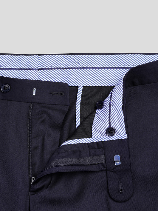 Pantalon de costume marine pour homme grande taille | Capel