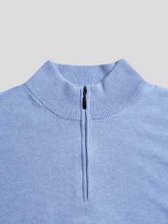 Pull Orso Bleu Ciel Cachemire Capel Grande Taille  homme grande taille - Capelstore