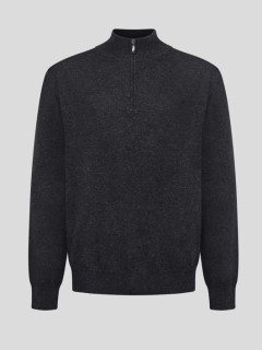 Pull Orso Anthracite Cachemire Capel Grande Taille  homme grande taille - Capelstore