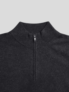 Pull Orso Anthracite Cachemire Capel Grande Taille  homme grande taille - Capelstore