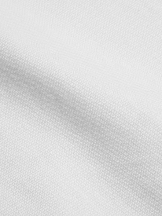 Tee-shirt Louis Col V Blanc Capel Grande Taille  homme grande taille - Capelstore