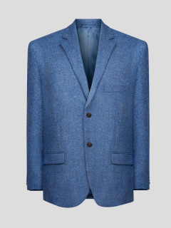 Veste Unie Bleue Capel Grande Taille  homme grande taille - Capelstore