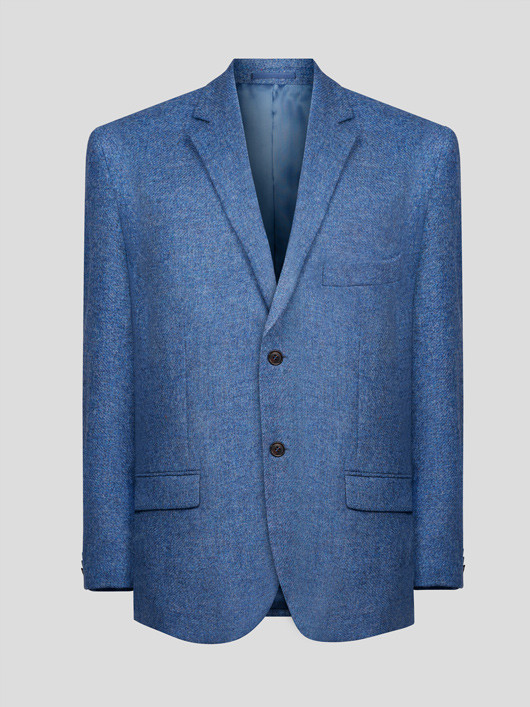 Veste Unie Bleue Capel Grande Taille homme grande taille - Capelstore