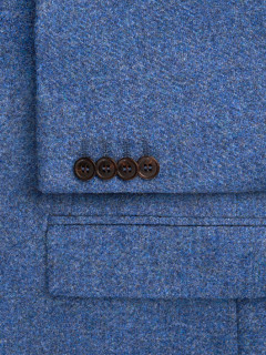 Veste Unie Bleue Capel Grande Taille  homme grande taille - Capelstore
