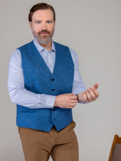 Gilet Bleu Capel Grande Taille  homme grande taille - Capelstore