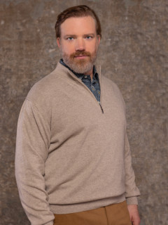 Pull Orso Camionneur Cachemire Capel Grande Taille  homme grande taille - Capelstore