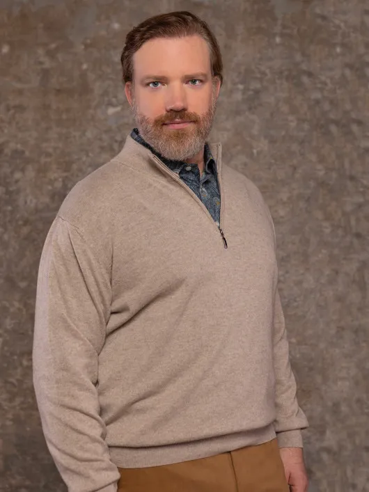 Pull Orso Camionneur Cachemire Capel Grande Taille  homme grande taille - Capelstore