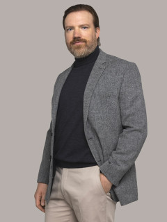 Veste Grise Collection Privee Grande Taille  homme grande taille - Capelstore