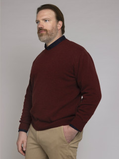 Pull Lambswool Como Col V Capel Grande Taille  homme grande taille - Capelstore