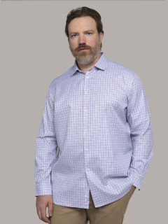 Chemise A Carreaux Max P Capel Grande Taille  homme grande taille - Capelstore