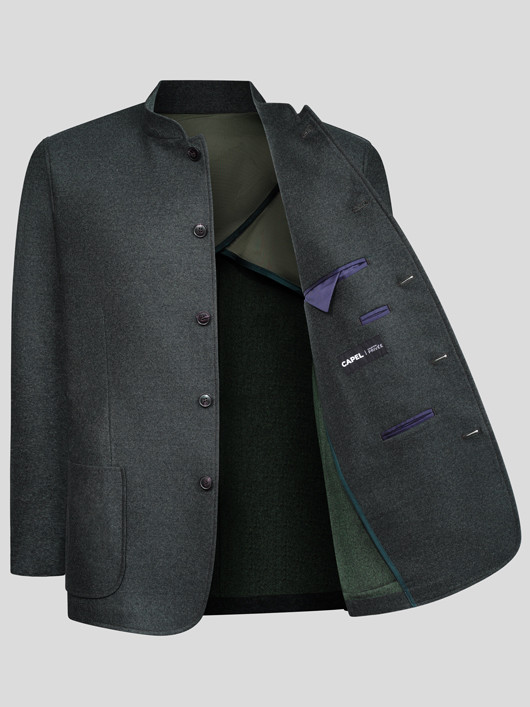 Veste Autrichienne Astrifa En Laine Bleue - Taille 44 Femme, Occasion Très Bon état
