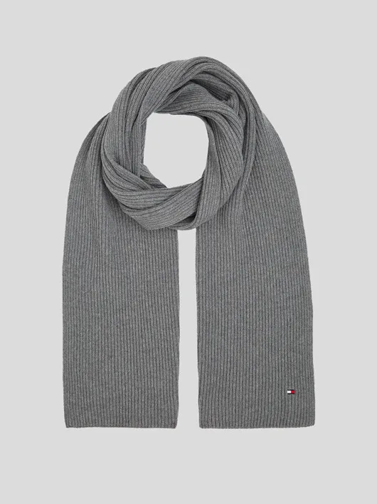 Echarpe Grise Tommy Hilfiger  homme grande taille - Capelstore