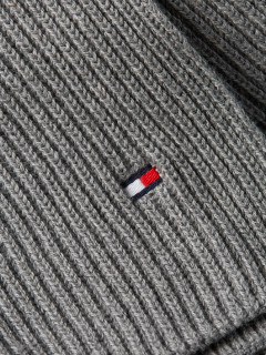 Echarpe Grise Tommy Hilfiger  homme grande taille - Capelstore