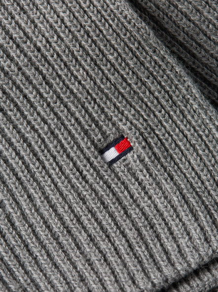 Écharpe Grise Tommy Hilfiger