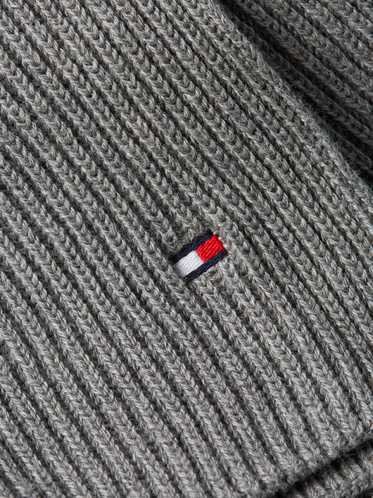 Echarpe Grise Tommy Hilfiger homme grande taille - Capelstore