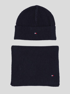 Coffret Echarpe & Bonnet Tommy Hilfiger  homme grande taille - Capelstore