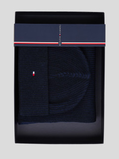 Coffret Echarpe & Bonnet Tommy Hilfiger  homme grande taille - Capelstore