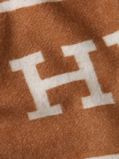 Echarpe Camel Lettrages Tommy Hilfiger  homme grande taille - Capelstore