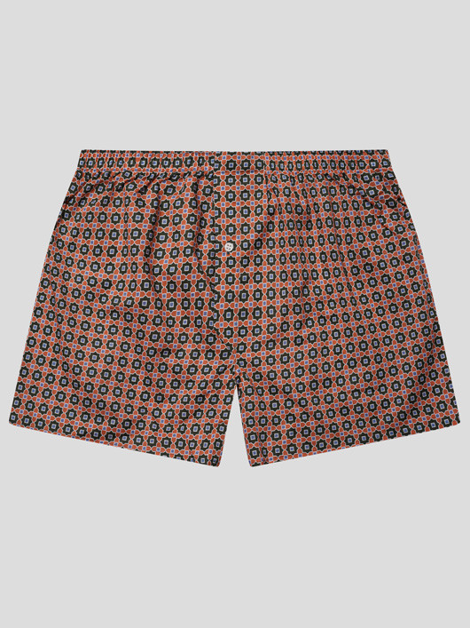 Calecon Motifs Geometriques Derek Rose Grande Taille  homme grande taille - Capelstore