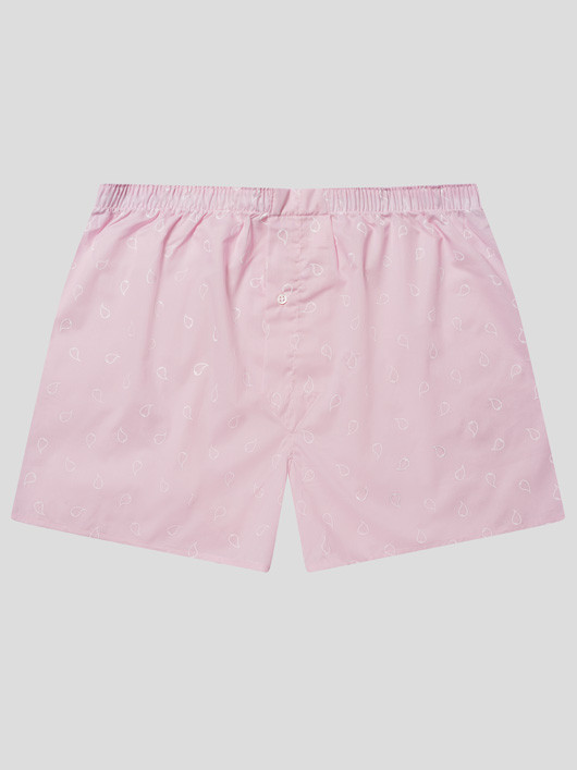 Calecon Petites Feuilles Derek Rose Grande Taille  homme grande taille - Capelstore