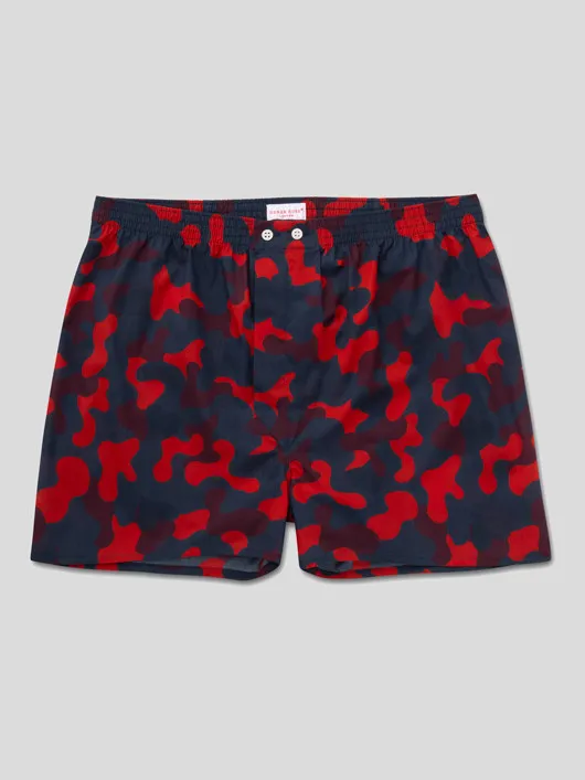 Calecon Motifs Camouflages Derek Rose Grande Taille  homme grande taille - Capelstore