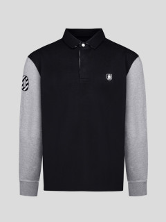 Maillot Ml Bicolore Eden Park Grande Taille  homme grande taille - Capelstore
