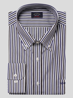 Chemise Rayee Paul & Shark Grande Taille  homme grande taille - Capelstore