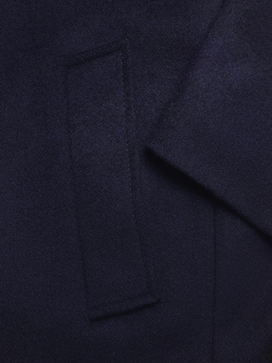 Manteau Marine Avec Parmenture Capel Grande Taille  homme grande taille - Capelstore