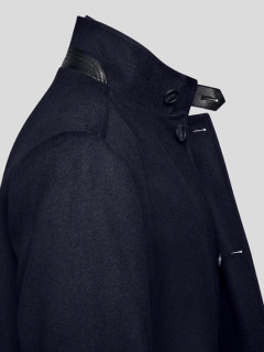 Manteau Marine Avec Parmenture Capel Grande Taille  homme grande taille - Capelstore
