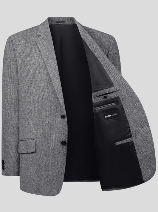 Veste Grise Collection Privee Grande Taille homme grande taille - Capelstore
