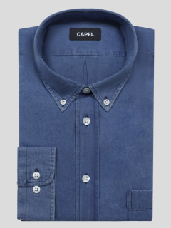 Chemise Chambray Capel Grande Taille  homme grande taille - Capelstore
